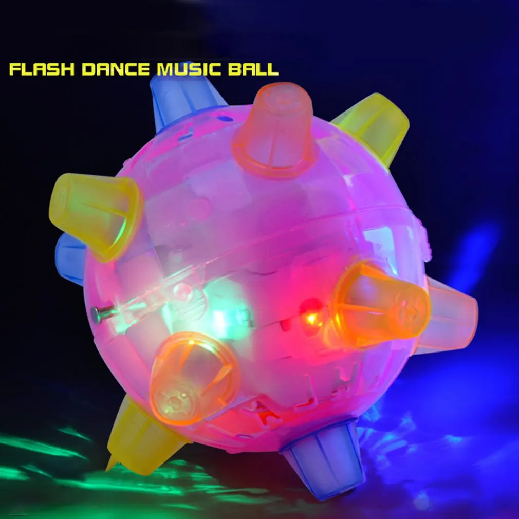 

Creative Children's Toy Ball Luminous Music Toy Ball Colorful Cool Jumping Ball Dancing Ball Creative Gift
