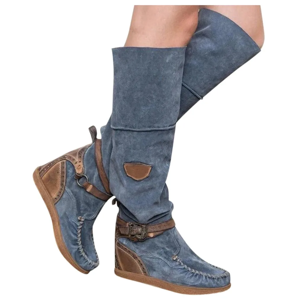 Женские ботинки пикантная женская обувь на высоком каблуке со шнуровкой зимние сапоги до колена на шнуровке теплые модные ботинки, размер 35-43, г.# J30