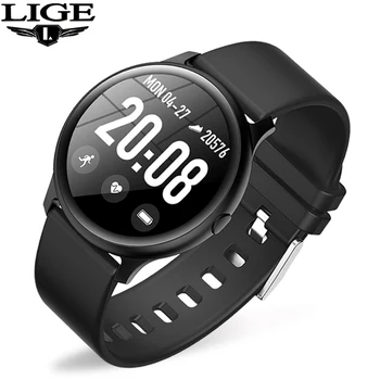 

Smart Watch Men Sports Fitness Tracker Heart Rate Blood Pressure Monitor Pedometer For Android ios Waterproof Smart Watch Women