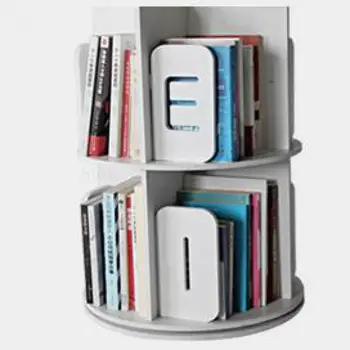 

Rotating Bookshelf 360 Degree Bookcase Shelf Household Simple Simple Storage Picture Book Shelf Children And Primary School Stud