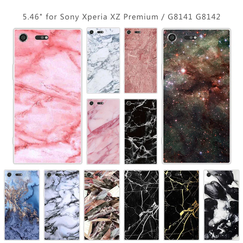 Чехлы для телефонов Sony Xperia XZ Premium мягкий прозрачный силиконовый чехол из ТПУ G8141