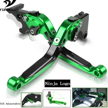 

Folding Extendable Adjustable CNC Motorcycle Brake Clutch Levers Accessories For KAWASAKI NINJA 650R NINJA650R ER6F 2017 2018