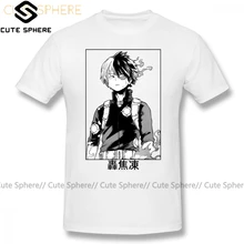 Deku футболка Todoroki Shoto футболка Милая футболка с графикой хлопок с коротким рукавом для мужчин большая модная футболка