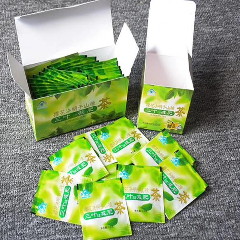 Lose Weight Fat Burner Cassia, hawthorn, three-leaf Slimming Tea Women Detox Natural Beauty Body Slim Care