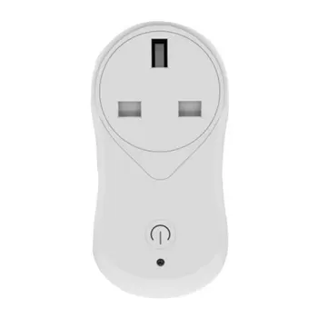 

Smart WiFi Socket Wireless Remote Control Socket with USB Charger Timing Power Plug Socket for Home Electrical Devices