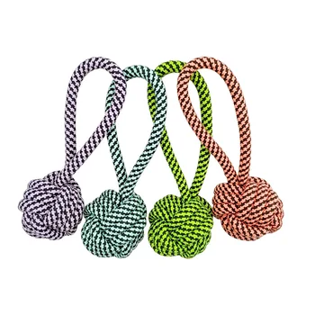 

Pet New Style Dog Toy Bite Molar Portable Cotton Rope Hammer Dog New Style Image-Christmas