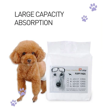 

10/12PCS Dog Diapers Disposable Diaper for Dogs Pet Male Female Dog Leakproof Nappies Puppy Safety Physiological Pants Urine Pad