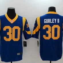 Мужские трикотажные изделия из Лос-Анжелеса Todd garley II Royal Rams
