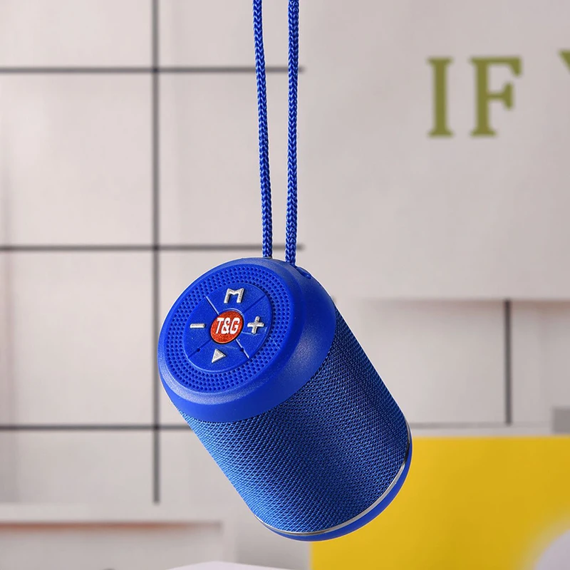Портативный Bluetooth динамик TG517 высококачественный круглый сабвуфер|Портативные