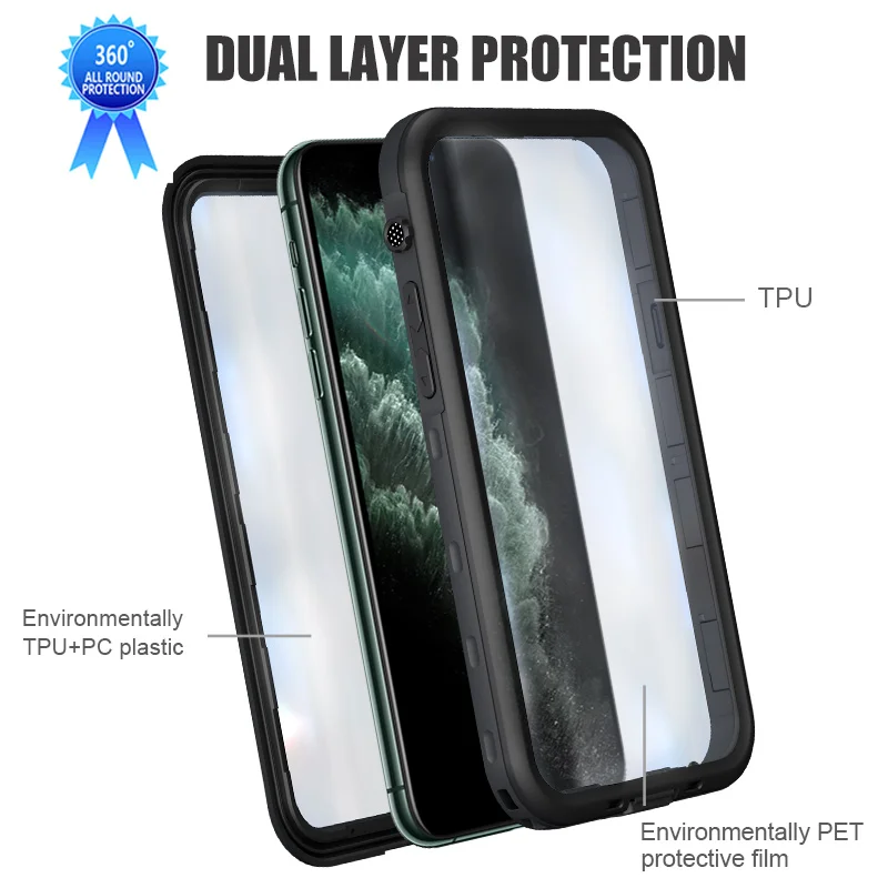 Waterproof Phone Case For iPhone 11 Pro Max (3)
