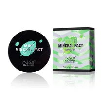 Масло-контроль прессованная пудра длительное увлажнение покрытие пятна ровный тон кожи лица макияж установка пудра-u