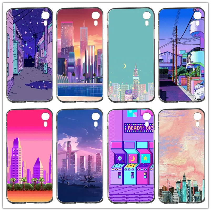 

Soft TPU Shell Phone Case For Samsung Galaxy S3 S4 S5 S6 S7 S8 S9 S10 mini edge Plus Shell Vaporwave Pastel Aesthetic