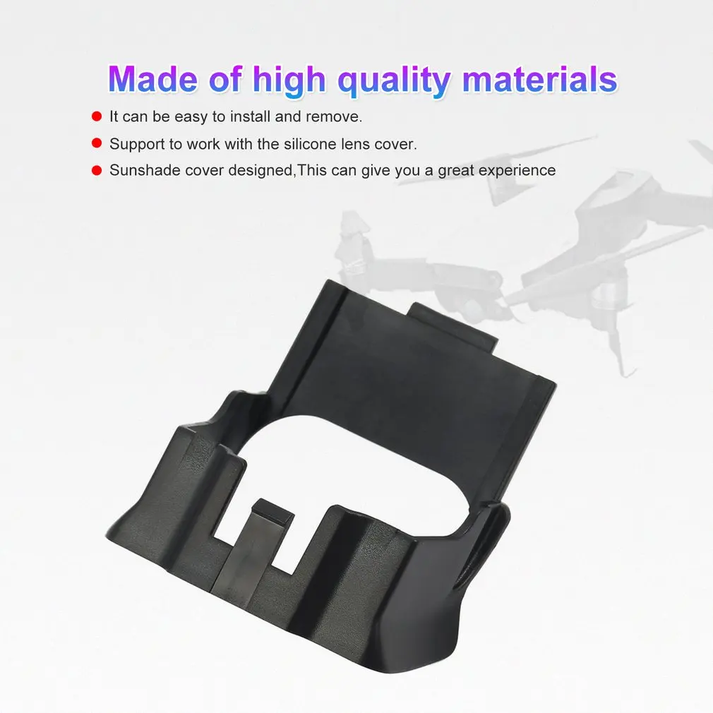 Gimbal Camera Lens Sunhood Sunshade Cover Shield Case Protector Anti-glare Cap Parts Accessory for DJI Mavic Air RC FPV Drone
