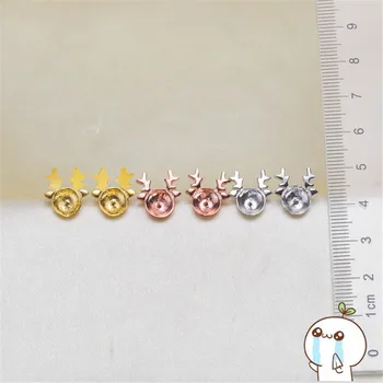 

Earrings Accessories For Women DIY Jewelry Making DIY Handmade Pearl Ear Hook Party Silver Unique 2019E073