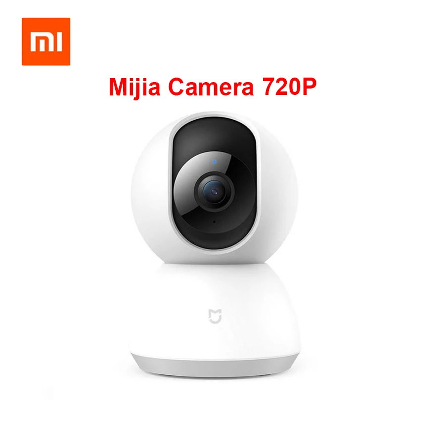 Оригинальная смарт-камера Xiaomi Mijia 1080 P, ip-камера, веб-камера, видеокамера, 360 угол обзора, Wi-Fi, беспроводное ночное видение, AI, улучшенное Обнаружение движения - Цветной: Mijia Camera 720P