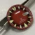 Детали часов 28.7 мм Красный циферблат светящиеся метки Monster dive watch zifferblatt подходит для автоматического механизма NH36