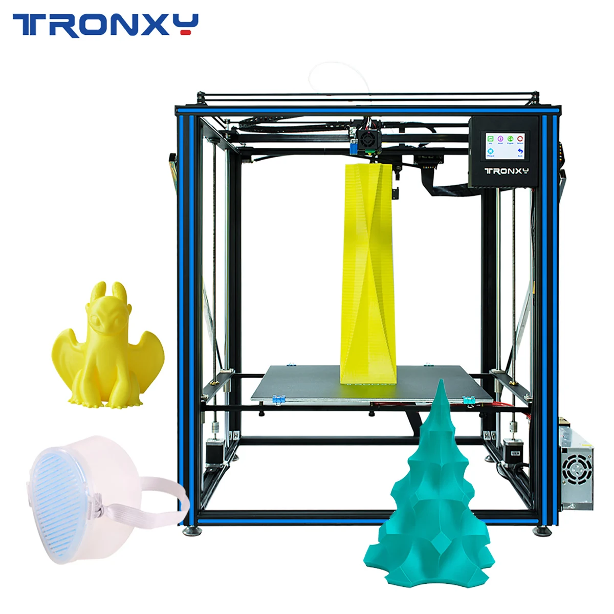 3D-принтер Tronxy X5SA-500/500 PRO X5SA-400 X5SA D01 высокоточный Улучшенный ультратихий принтер |