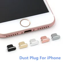 Алюминиевая пыль штепсельная Вилка для iPhone 11 Pro Max 8 7 6 6S Plus зарядный порт пылезащитные пробки телефоны для iPhone 11 Аксессуары Para Celular