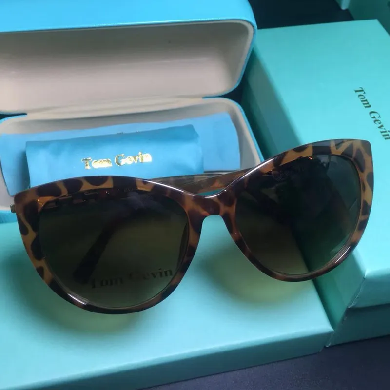 Модные женские поляризованные солнцезащитные очки Роскошные брендовые дизайнерские солнцезащитные очки «кошачий глаз» очки для женщин UV400