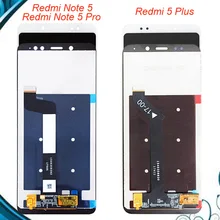 For Xiaomi Redmi Note 5 / Note 5 Pro LCD Display Touch Screen Digitizer Assembly Replacement For Redmi Hongmi 5 Plus LCD Screen For Xiaomi Redmi Note 5 / Note 5 Pro LCD Display Touch Screen Digitizer Assembly Replacement For Redmi Hongmi 5 Plus LCD Screen