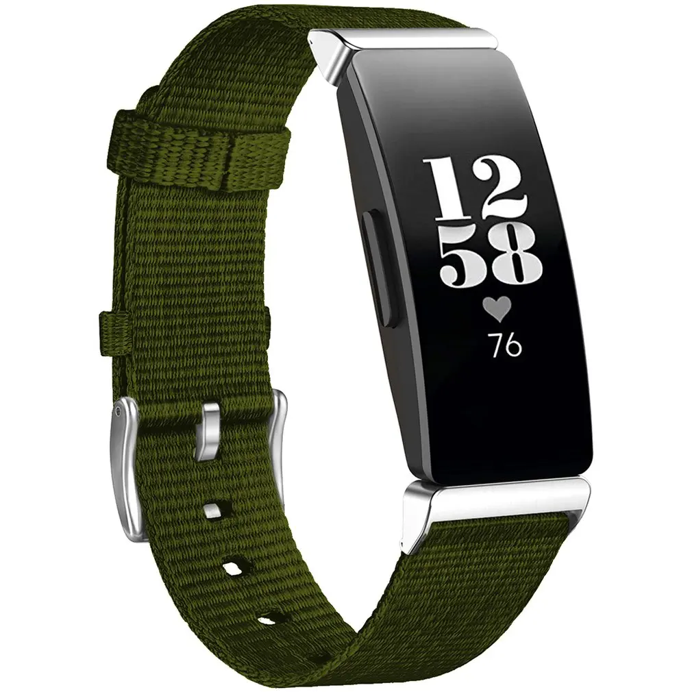 

Smart Watch Straps With Monochrome Nylon Denim Watch Straps Monitoring Heart Rate Bracelet Watch Straps