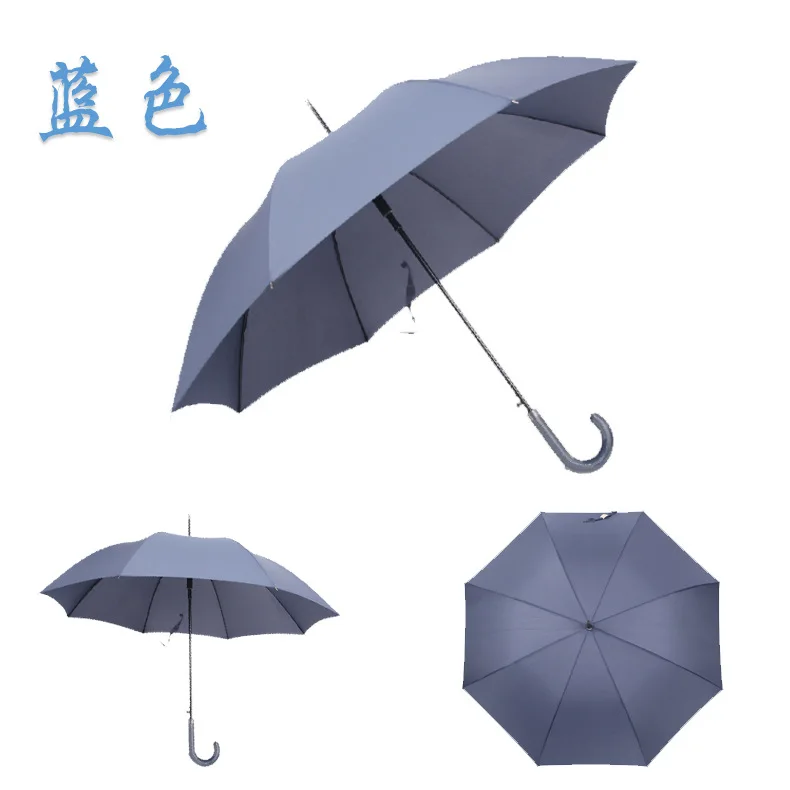

Place of Origin Goods Creative Customizable New Style Long Umbrella Automatic Open Foreskin Bending Umbrella Handle Straight Pol