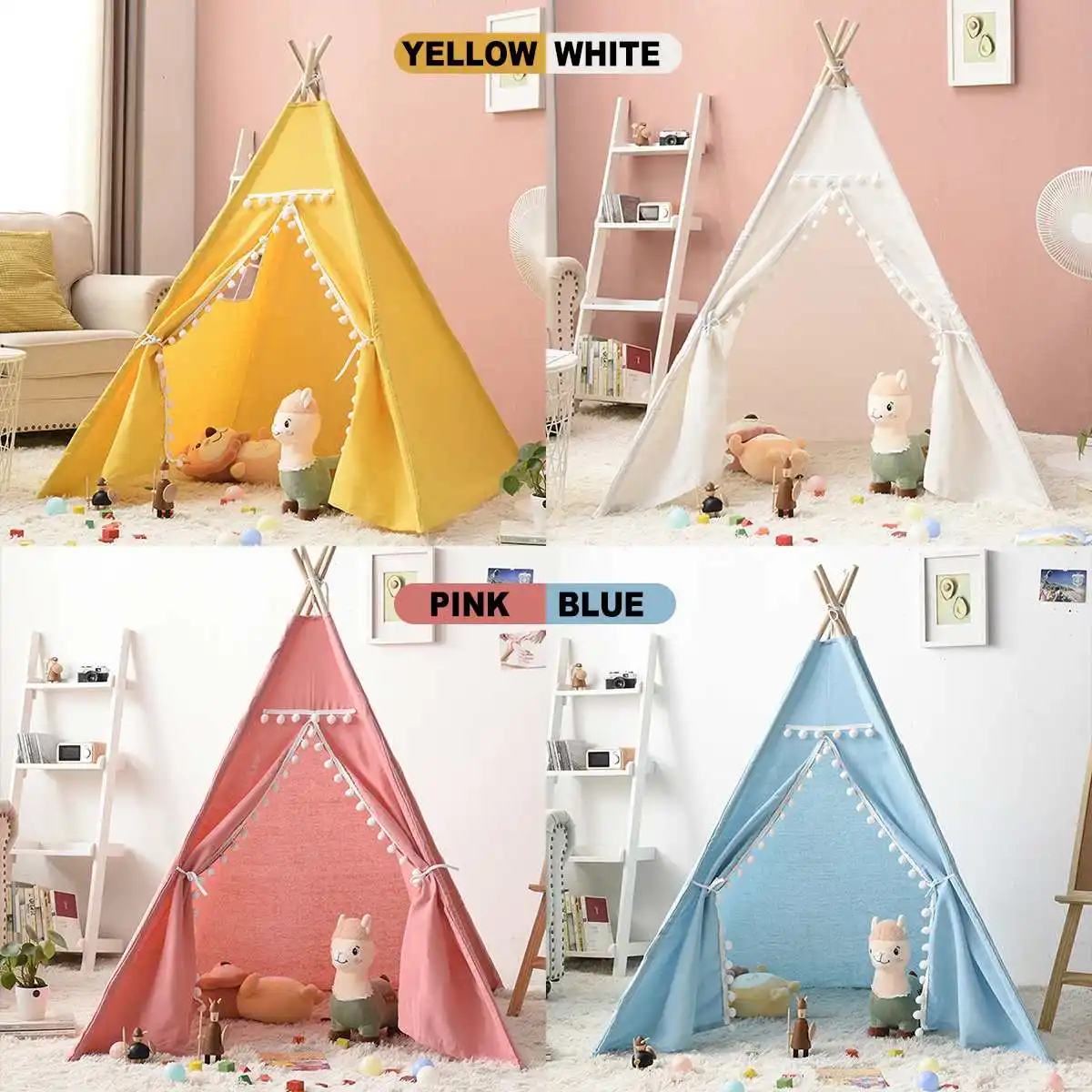 Belang Wordt erger Dekbed Tobogan Outdoor Children's Large Camping Tent Outdoor Games Garden Child  Teepee Toy Tents Folding Indian Tent Play/tipi House - Toy Tents -  AliExpress