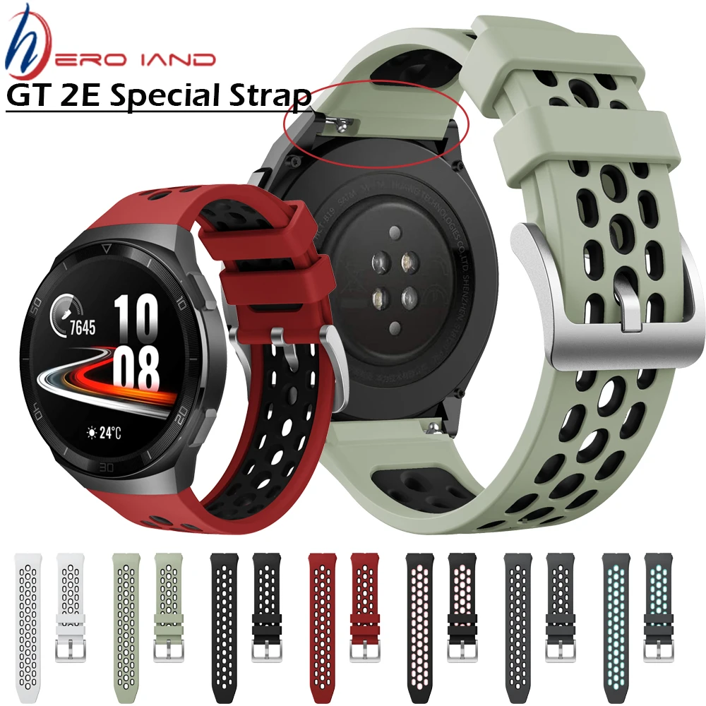 Original Style Soft silicone Band for HUAWEI WATCH GT 2e Strap Correa Wristband GT2E Special Straps Watchband ремешок | Электроника