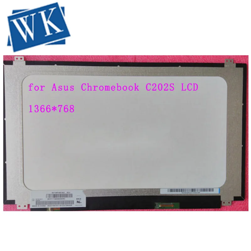 Для хромбук ASUS C202S C202SA 11," ноутбук матрица светодиодный ЖК-экран 1366x768 HD дисплей eDP 30P Замена протестированный класс A