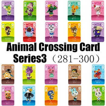 

Series3 （281-300） Animal Crossing Card Amiibo locks nfc Card Work for NS Games