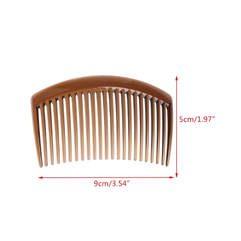 5Pcs/Set Handmade Comb 23 Tooth Plastic Headwear Hair Accessories Women DIY Clip 6