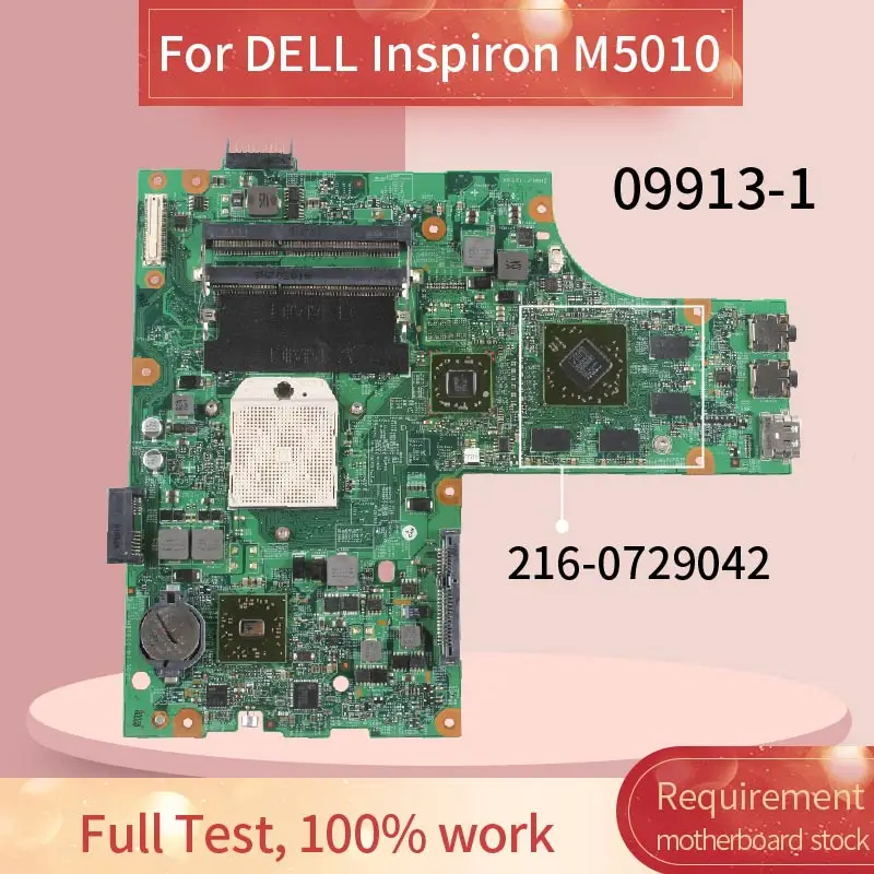 CN 0HNR2M материнская плата для ноутбука DELL Inspiron M5010 09913 1 216 0729042 DDR3|Материнские платы