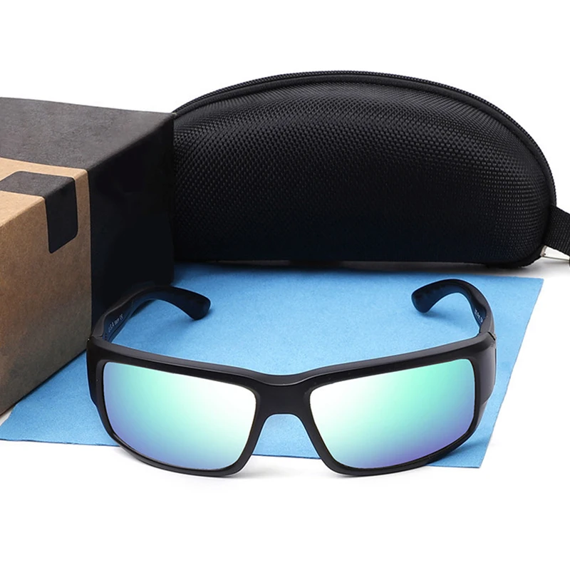Новые поляризованные солнцезащитные очки мужские водительские оттенки мужские Fantial фирменные дизайнерские винтажные Квадратные Солнцезащитные очки для спорта мужские очки