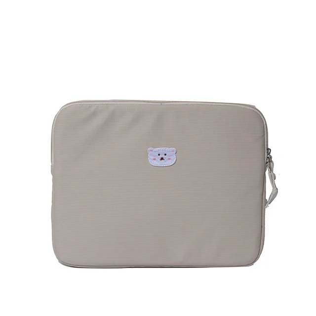 13 Inch Cute Cat Laptop Sleeve Bag For Mac Ipad Pro15 inch Thick Cotton Laptop Tablet Inner Case Keyboard Ipad Air 4 10.5 inch 12.9 13.3inch