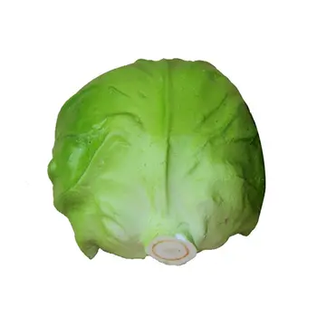 

New-Artificial Green Cabbage Toy Imitation Food Home Store Cabinet Display Decor