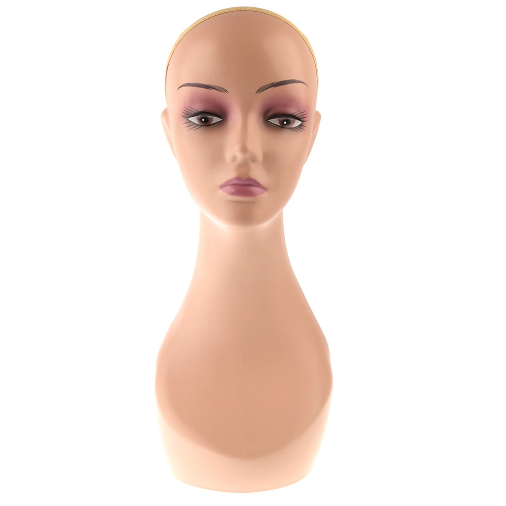 Manequim feminino manequim cabeça modelo peruca cabelo óculos Scalf Display Stand