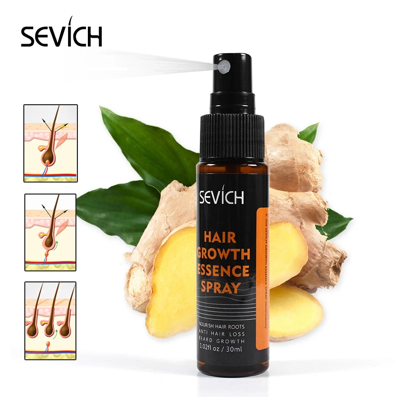 Sevich 30ml Hebal Oil Essence Fast Hair Growth Spray Hair Loss