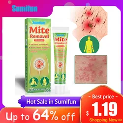 1Pc 20g Sumifun Mite Removal Cream Antibacterial Ointment For Pets People Anti-Itching Pubic Lice Scabies Treatment Skin Care