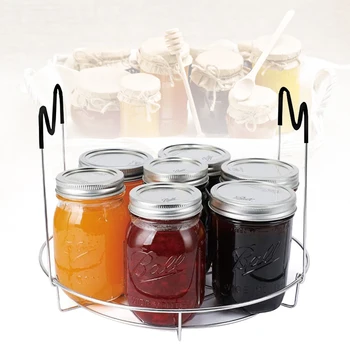 

Can Storage Rack Round 304 Stainless Steel Storage Organizer Draining Rack For Kitchen Tabletop Refrigerator