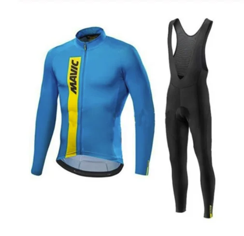 Весенняя одежда для велоспорта Ropa Ciclismo Hombre MTB с длинным рукавом Pro Team Mavic, комплект из Джерси для велоспорта, мужской костюм для триатлона