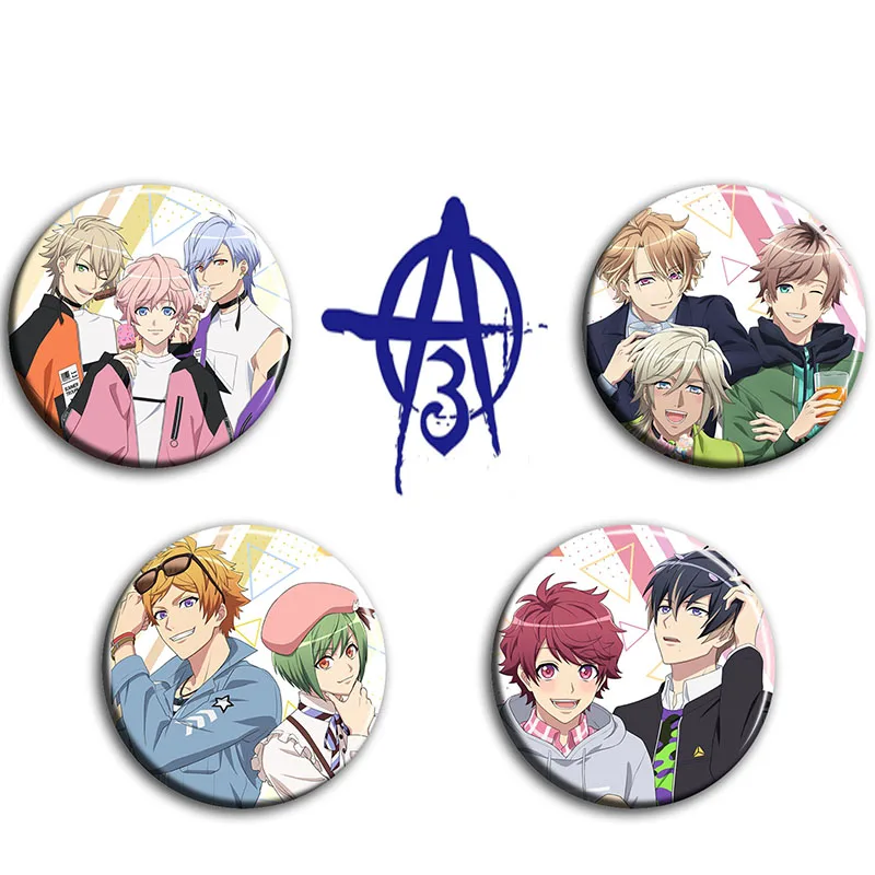 Japan Anime Tokyo 24-ku Tokyo 24th Ward Aoi Shuuta Akagi Ran Badges Cosplay  Costume Garniture Itabag Bedge Brooch Pin DADGE Toy - AliExpress