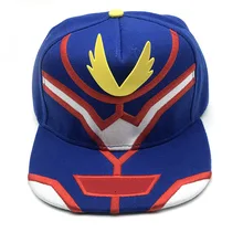 Бейсболка для косплея с вышивкой MY HERO One's JUSTICE, бейсболка с козырьком