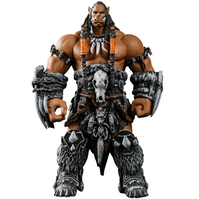 World of Warcraft WOW Orc Leader Durotan 11 см соединенные племена поворотные гаражные комплекты