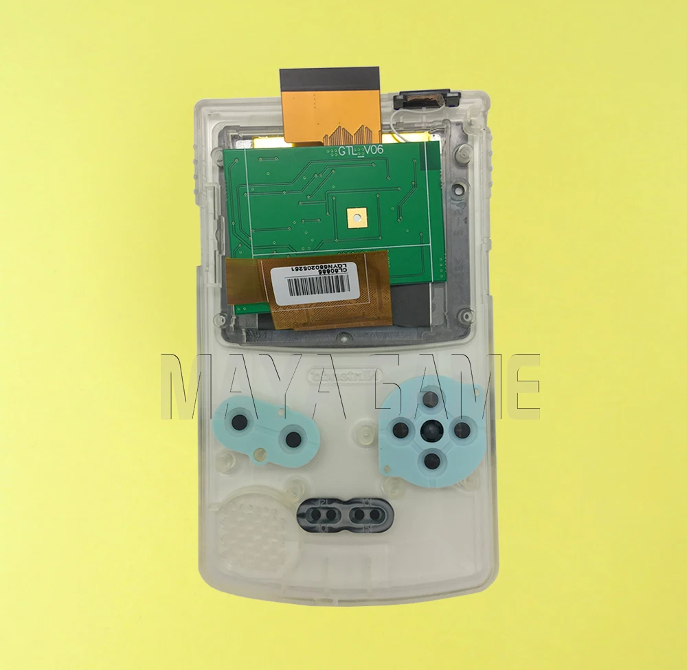 5 комплектов для kingd GBC GBP NGPC ЖК-экран комплект модификации высокий светильник ЖК-Регулируемая яркость 5 сегментов аксессуары