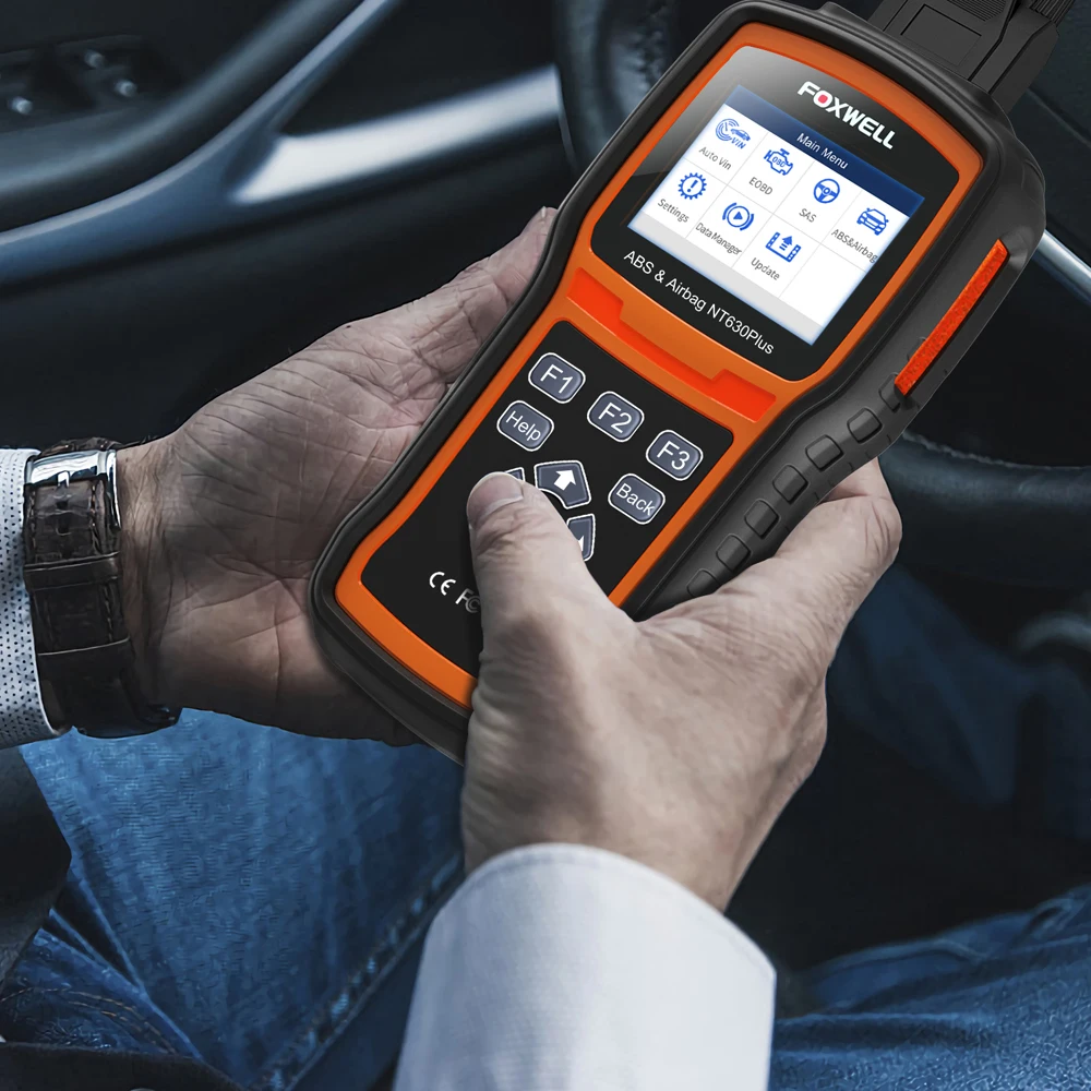 Foxwell NT630 Plus OBD2 автомобильный диагностический инструмент ABS кровотечение подушка безопасности сброс SAS калибровки код ридер ODB2 OBD2 автомобильный сканер