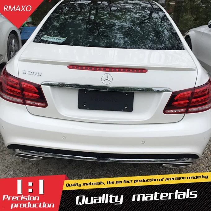 Спойлер для W212 W207 2008-2015 Mercedes-Benz E-class coupe спойлер из АБС-пластика заднее крыло