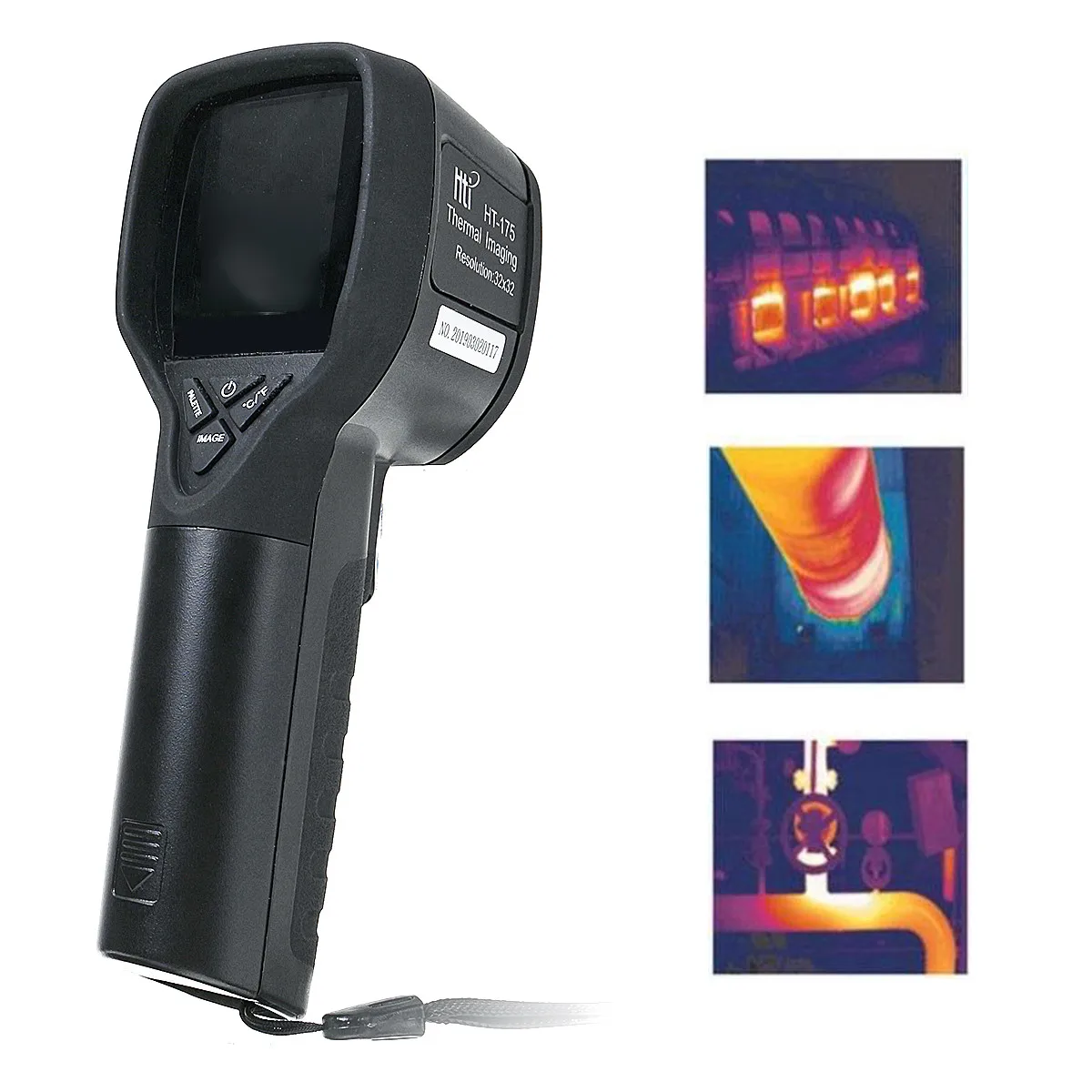 Goede Thermometer Handheld IR Warmtebeeldcamera IR Infrarood Warmtebeeldcamera Digitale Display 1089P Hoge Infrarood Beeld Resolutie
