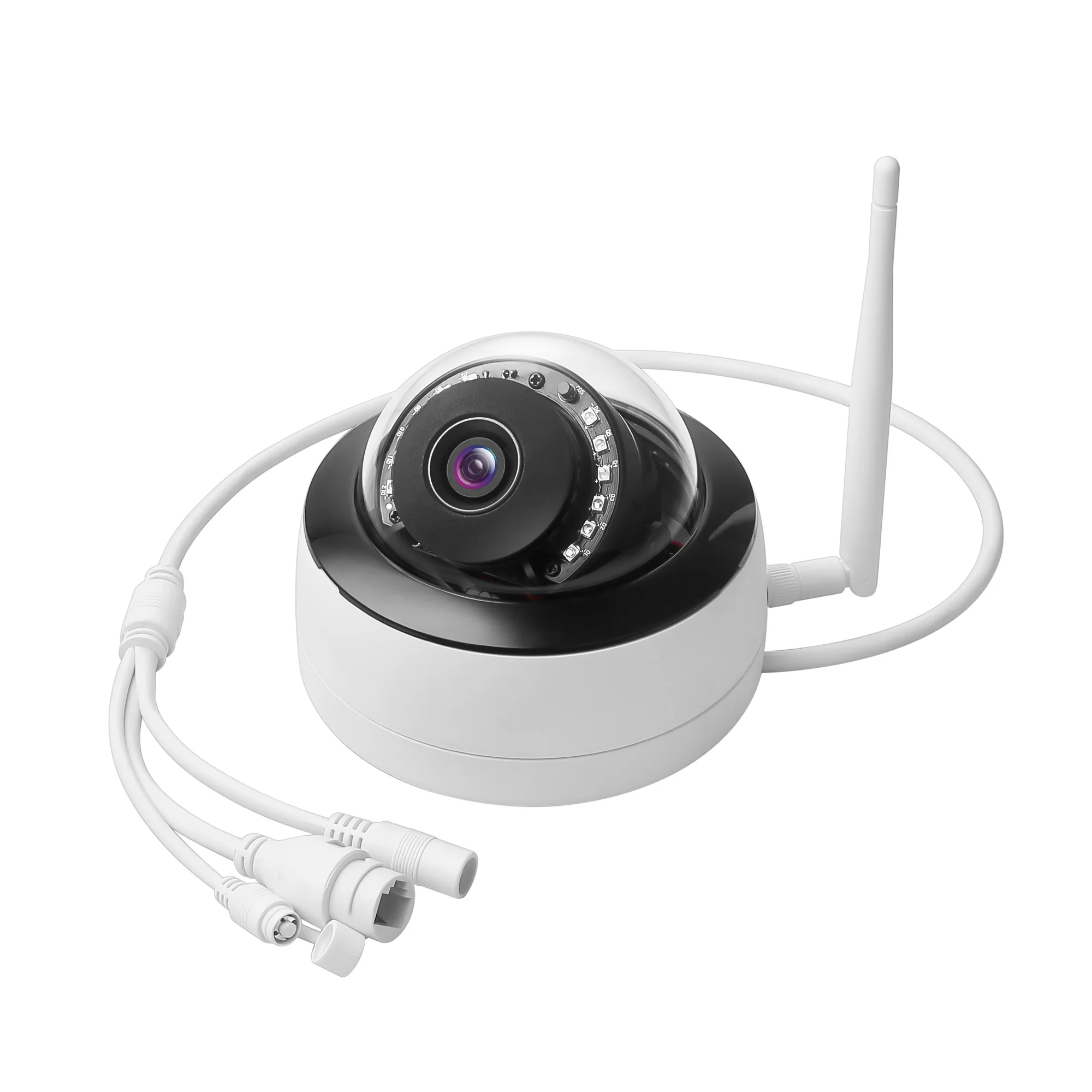 US $59.15 UniLook 5MP Dome Wireless Camera Outdoor Security ONVIF P2P SD Card Slot Wired Audio Recorded Security Camera Camhi Wifi Camera
