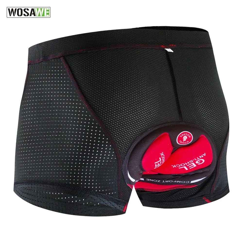 Women Men Cycling Shorts/' Padded Pad Biking Underwear Cushion for Bicycle