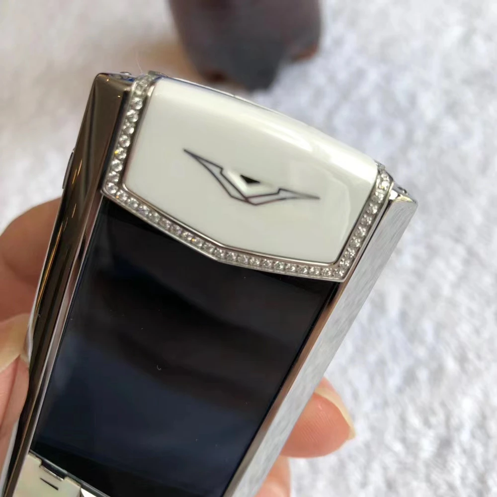 refurbished samsung Refurbished Original 1:1 VERTU Mobile Phone High-end Customized Mobile Phone Single Row Diamond Luxury Quality iphone 12 refurbished